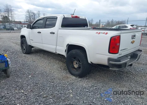 2017 Chevrolet Colorado Wt from USA, damaged, VIN 1GCGTBEN6H1219038